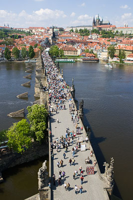 Reconstruction of Charles Bridge in Prague
