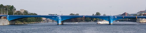 O2 Bridge - Stefanikuv most, Prague
